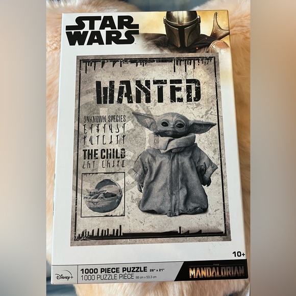 Baby Yoda Puzzle New in Sealed Box, Disney Mandalorian l1,000 Piece Puzzle - Picture 1 of 2